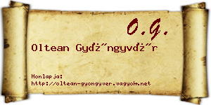 Oltean Gyöngyvér névjegykártya